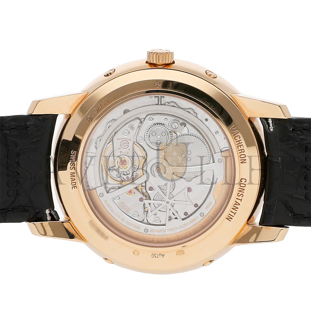 vacheron Co*sta*t*n patrimony perpetual calendar ultra-thin ref watch 43175/000r-b343